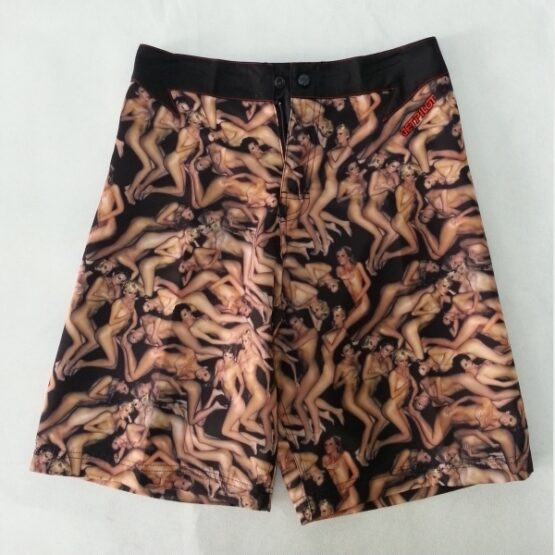 Harem Mens Boardie Black 2S11925 - Image 2