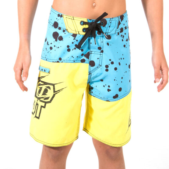 Divider Youth Boardshort Blue/Yellow S16400 - Image 2