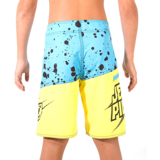 Divider Youth Boardshort Blue/Yellow S16400 - Image 3