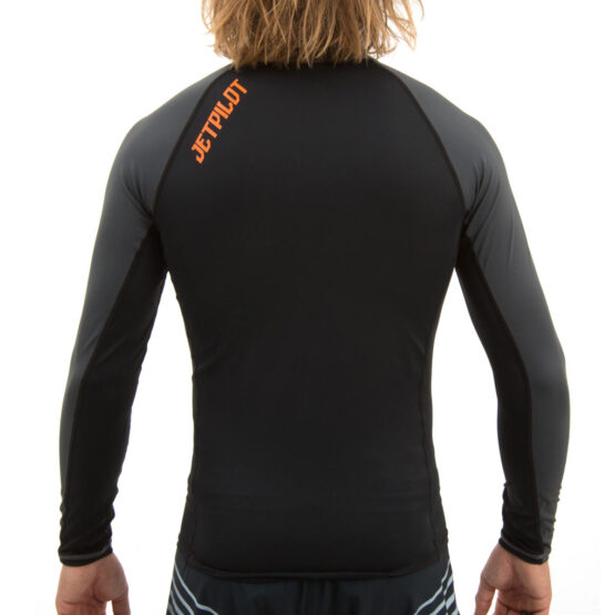 JP Corp S16 Mens Long Sleeve Rashguard Black S16503 - Image 3