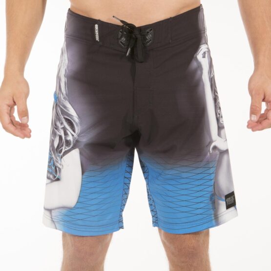 Entice Mens Boardie Black/Blue S15915 - Image 2