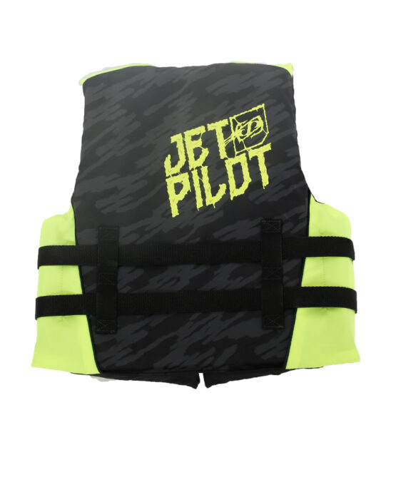 Cause Kids Nylon ISO 50N Vest Black/Yellow JA19332ISO - Image 2