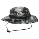 Jetpilot Hiker Mens Wide Brim Bucket Black/Camo S22802