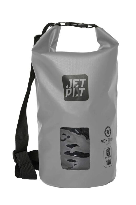 Jetpilot Venture 10 litre Drysafe Bag Grey ACS23910